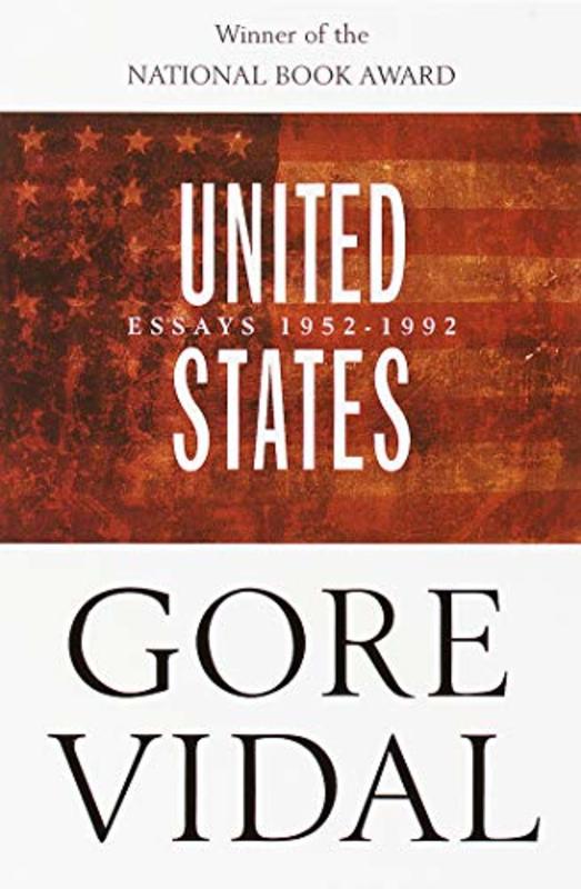 Book cover for "United States" by Gore Vidal
