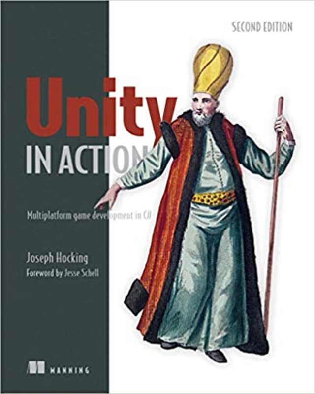 Book cover for "Unity in Action" by Joe Hocking