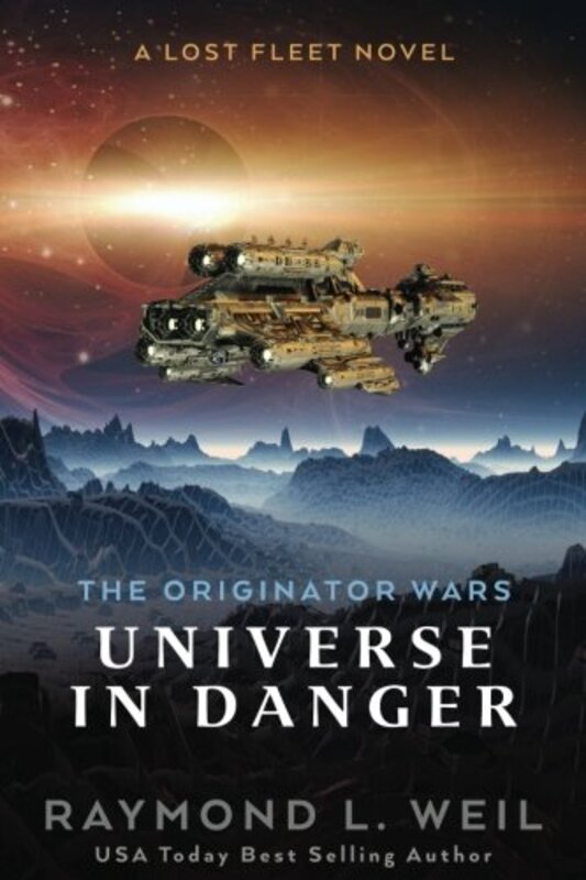 Book cover for "Universe in Danger" by Raymond L Weil
