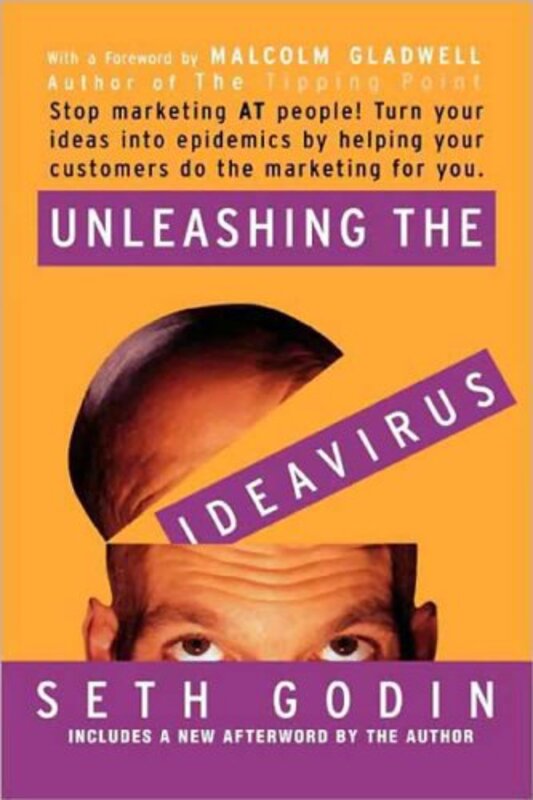Book cover for "Unleashing the Ideavirus"