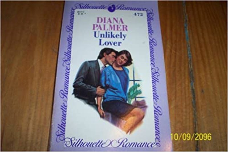 Book cover for "Unlikely Lover" by Diana Palmer