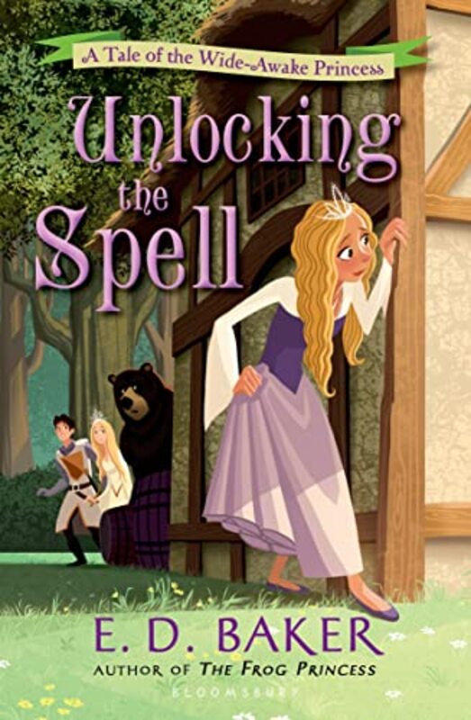 Book cover for "Unlocking the Spell aka The Princess's Promise" by ED Baker