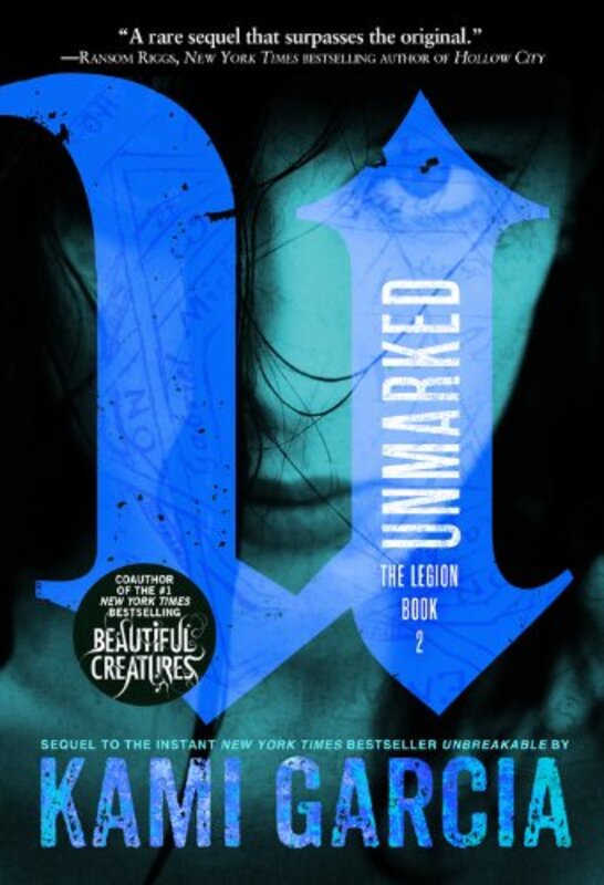 Book cover for "Unmarked" by Kami Garcia
