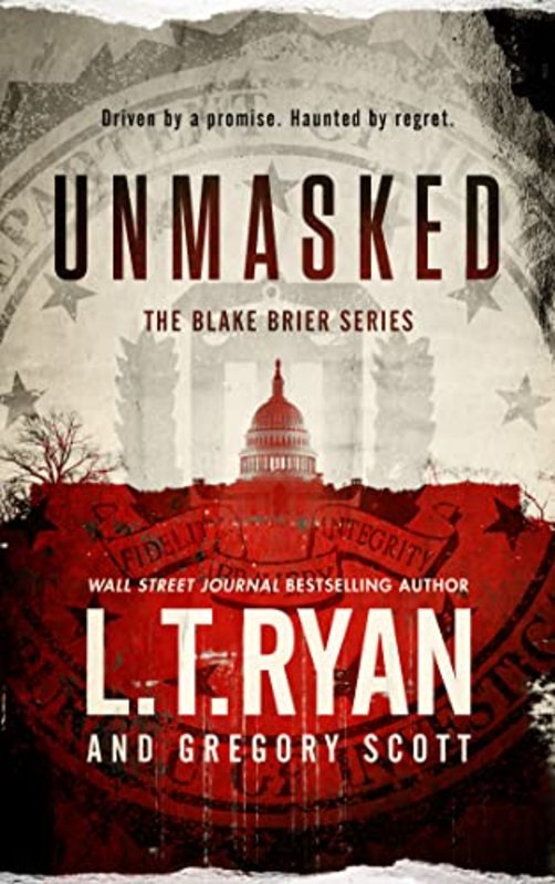 Book cover for "Unmasked" by LT Ryan