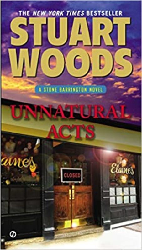 Book cover for "Unnatural Acts" by Stuart Woods