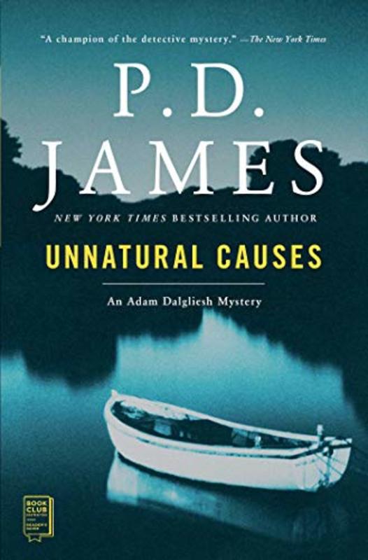 Book cover for "Unnatural Causes" by PD James