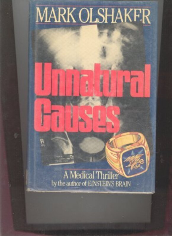 Book cover for "Unnatural Causes" by Mark Olshaker