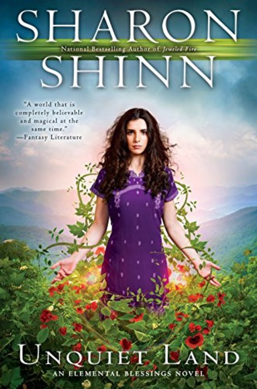 Book cover for "Unquiet Land" by Sharon Shinn