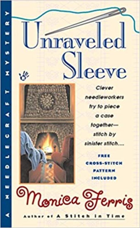 Book cover for "Unraveled Sleeve" by Monica Ferris
