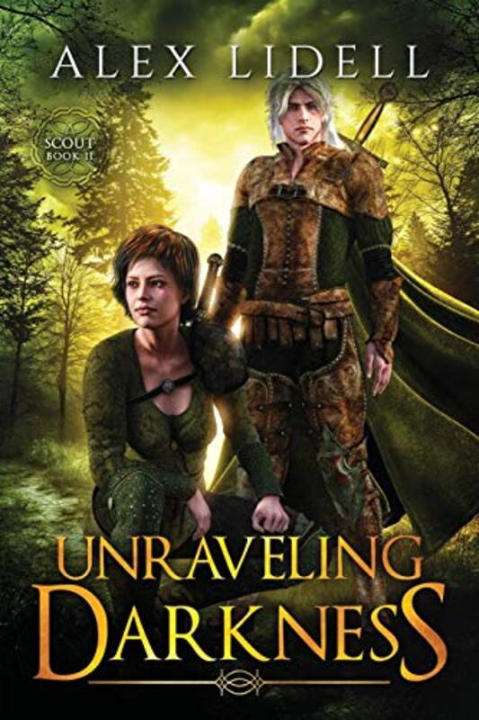 Book cover for "Unraveling Darkness" by Alex Lidell