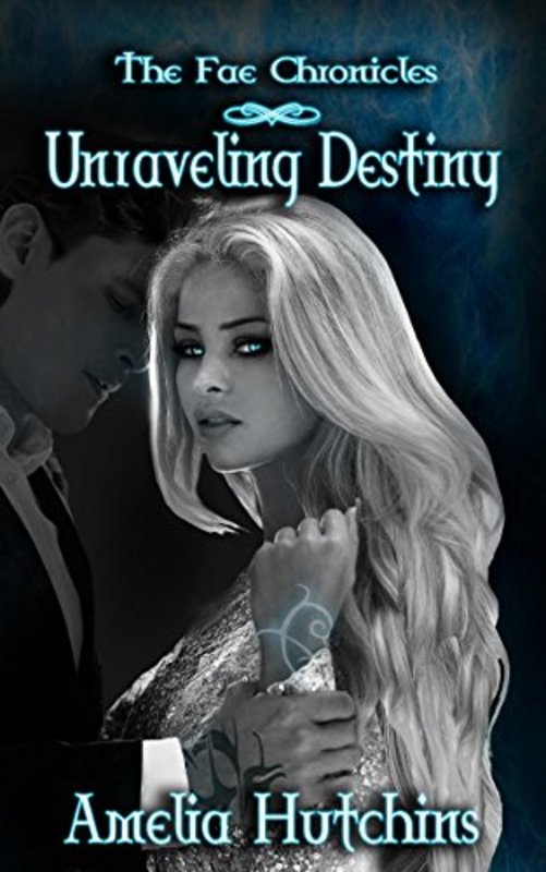 Book cover for "Unraveling Destiny" by Amelia Hutchins