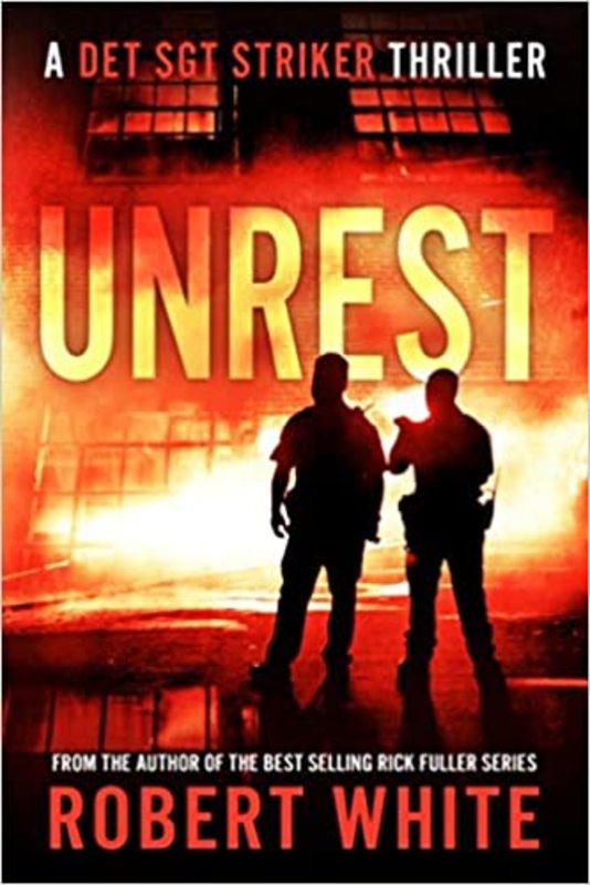 Book cover for "Unrest" by Robert White