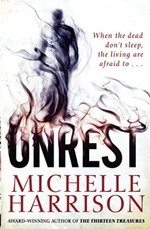 Book cover for "Unrest" by Michelle Harrison