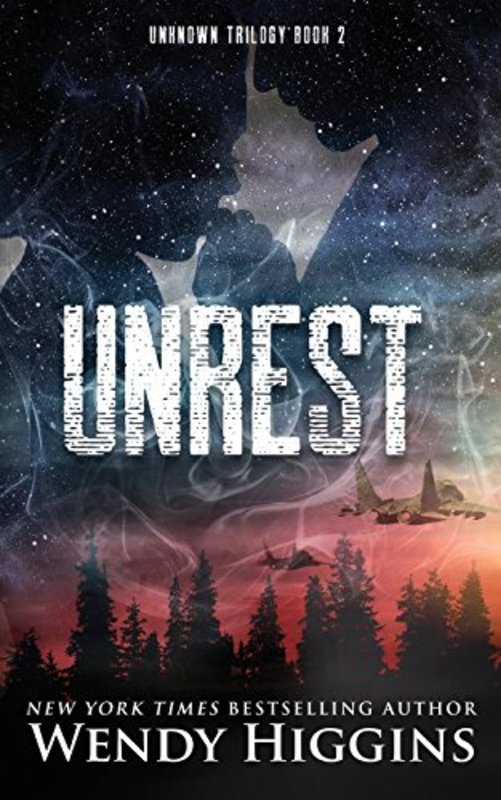 Book cover for "Unrest" by Wendy Higgins