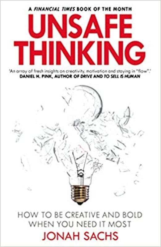 Book cover for "Unsafe Thinking" by Jonah Sachs