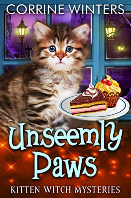 Book cover for "Unseemly Paws" by Corrine Winters