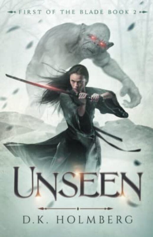 Book cover for "Unseen" by DK Holmberg