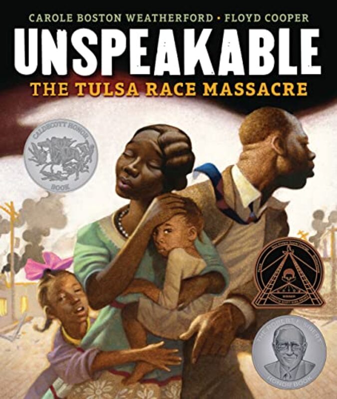 Book cover for "Unspeakable" by Carole Boston Weatherford