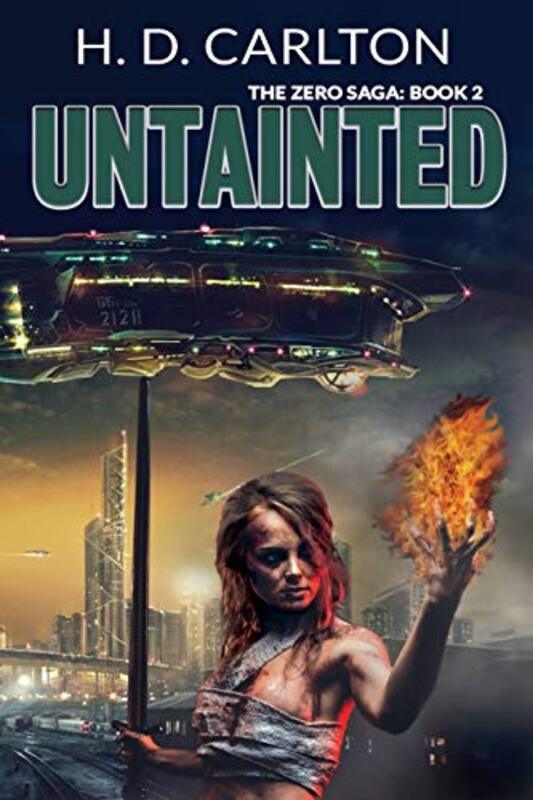 Book cover for "Untainted" by HD Carlton