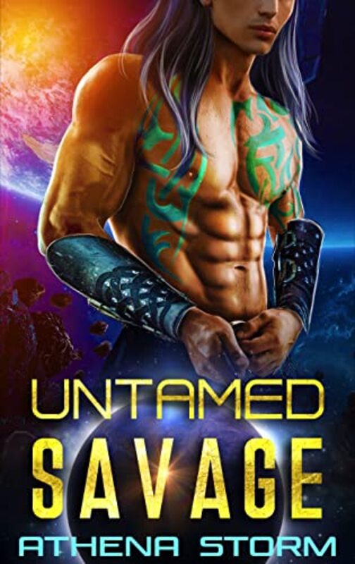 Book cover for "Untamed Savage" by Athena Storm