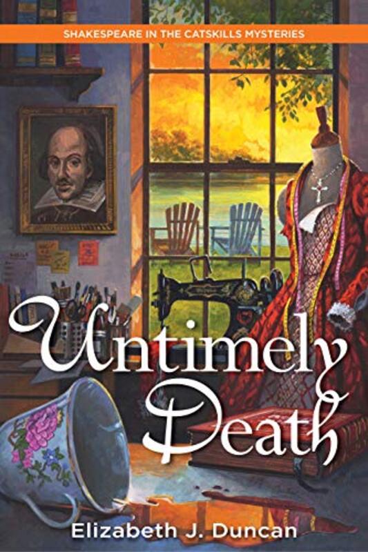 Book cover for "Untimely Death" by Elizabeth J Duncan
