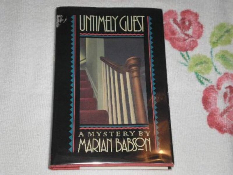 Book cover for "Untimely Guest" by Marian Babson
