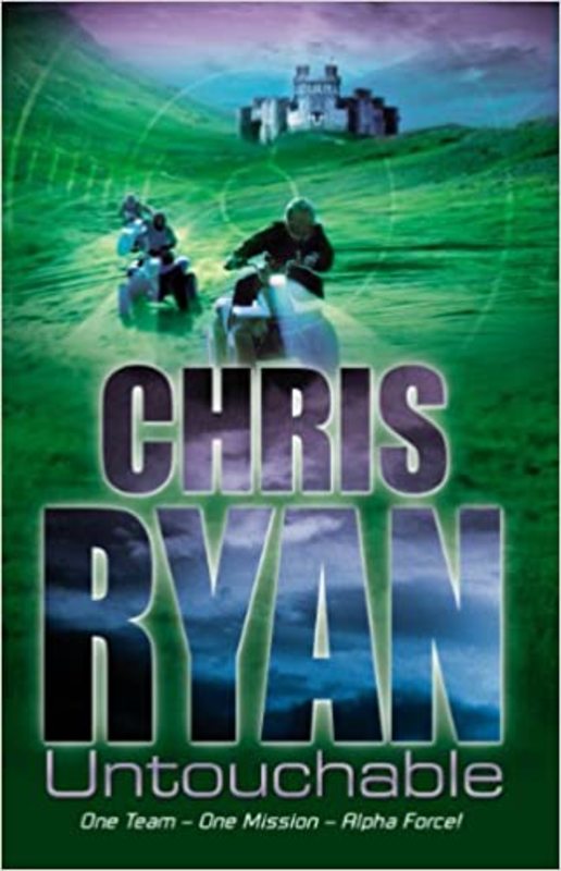 Book cover for "Untouchable" by Chris Ryan