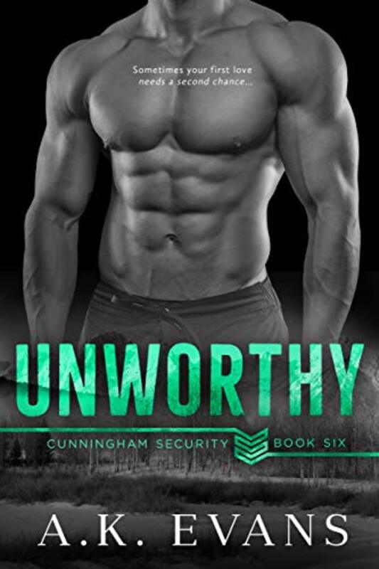 Book cover for "Unworthy" by AK Evans