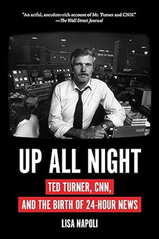 Book cover for "Up All Night" by Lisa Napoli