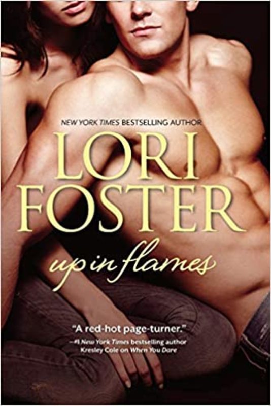 Book cover for "Up In Flames" by Lori Foster