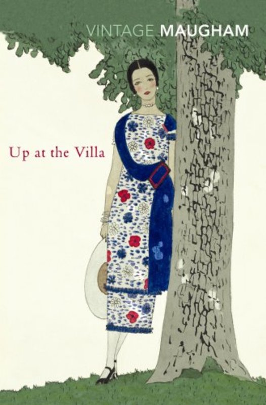 Book cover for "Up at the Villa" by W Somerset Maugham