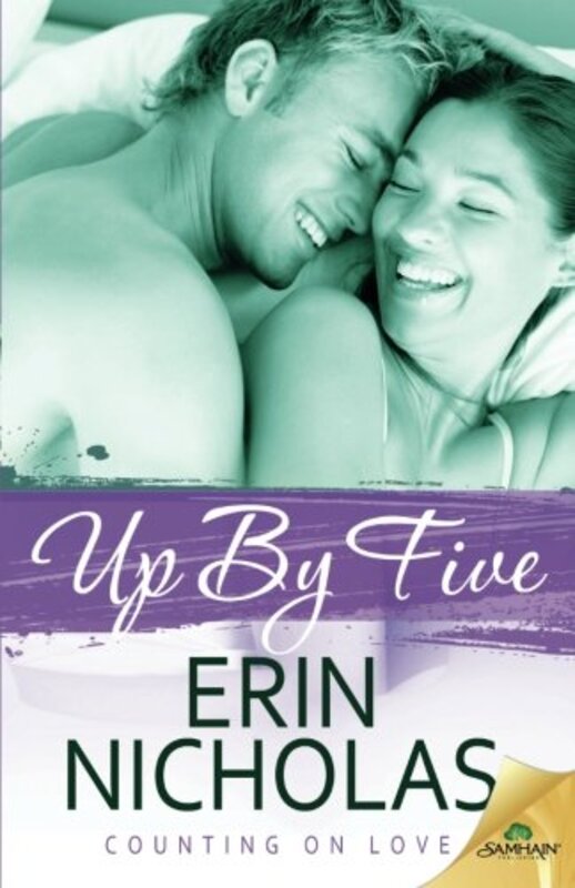 Book cover for "Up by Five" by Erin Nicholas