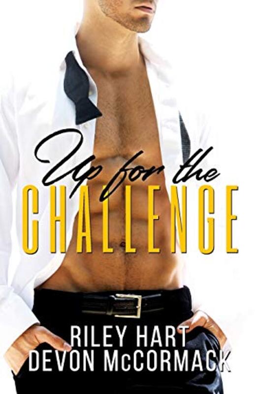 Book cover for "Up for the Challenge" by Riley Hart