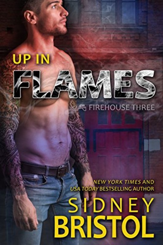 Book cover for "Up in Flames" by Sidney Bristol