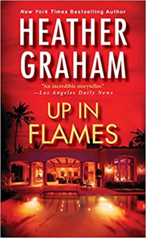 Book cover for "Up in Flames" by Heather Graham