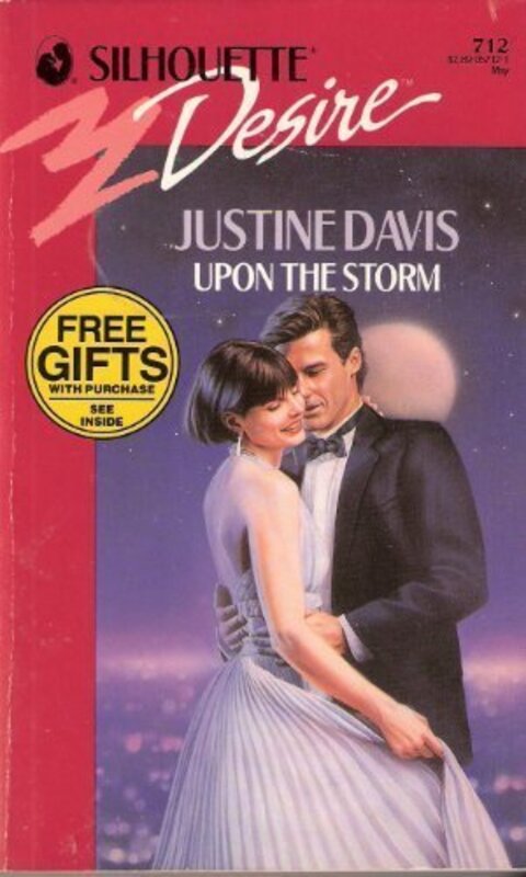 Book cover for "Upon the Storm" by Justine Davis