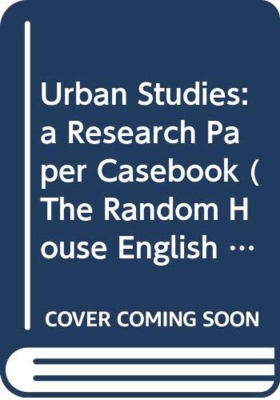 Book cover for "Urban Studies" by Richard Peck