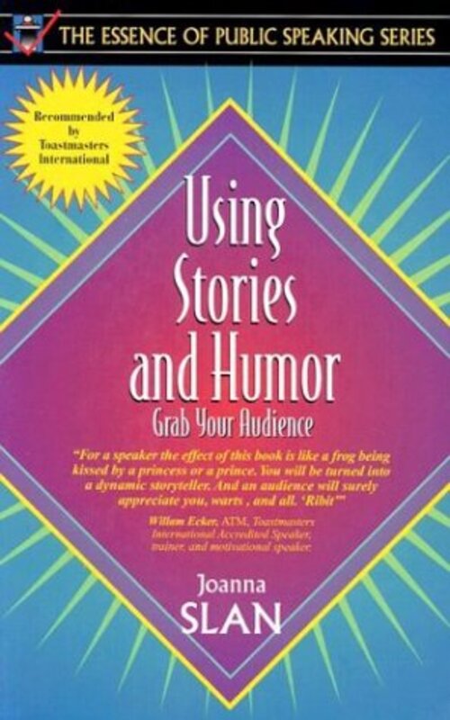 Book cover for "Using Stories and Humor" by Joanna Campbell Slan
