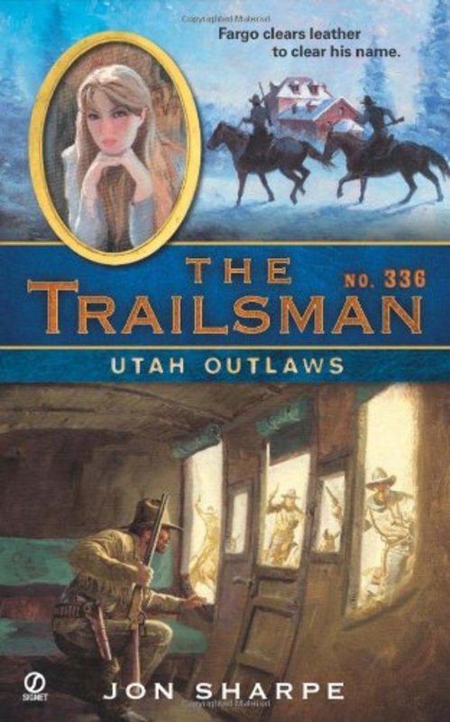 Book cover for "Utah Outlaws" by Jon Sharpe