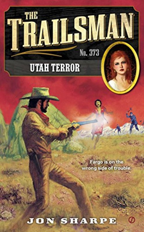 Book cover for "Utah Terror" by Jon Sharpe