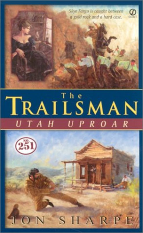 Book cover for "Utah Uproar" by Jon Sharpe