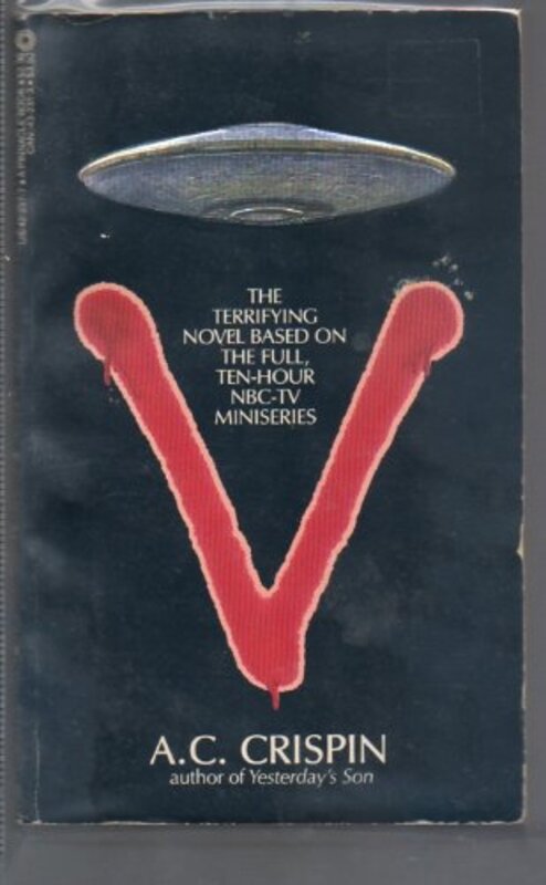 Book cover for "V" by AC Crispin