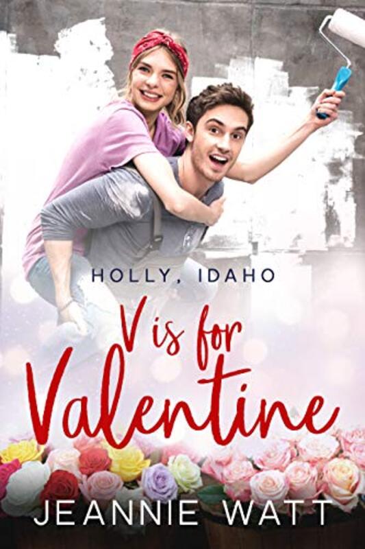 Book cover for "V is for Valentine" by Jeannie Watt
