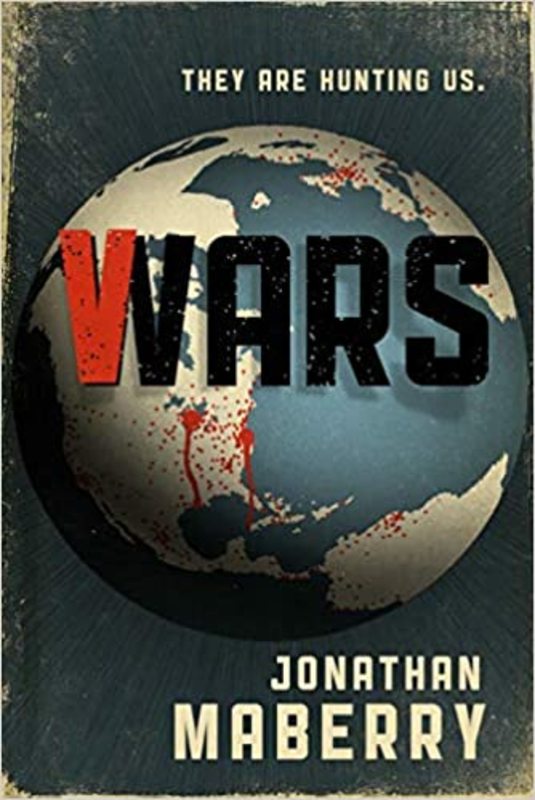 Book cover for "V-Wars" by Jonathan Maberry