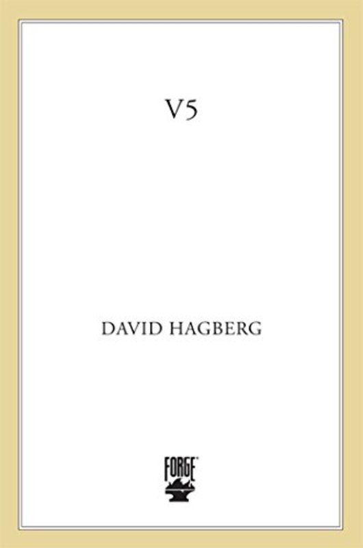 Book cover for "V5" by David Hagberg
