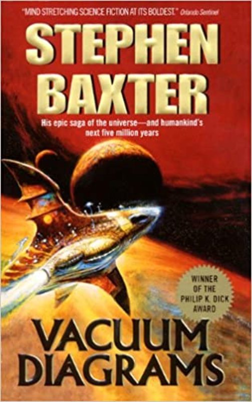 Book cover for "Vacuum Diagrams" by Stephen Baxter