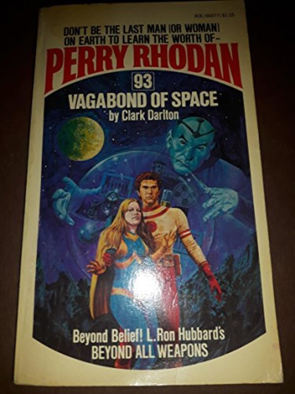 Book cover for "Vagabond Of Space" by Kurt Brand