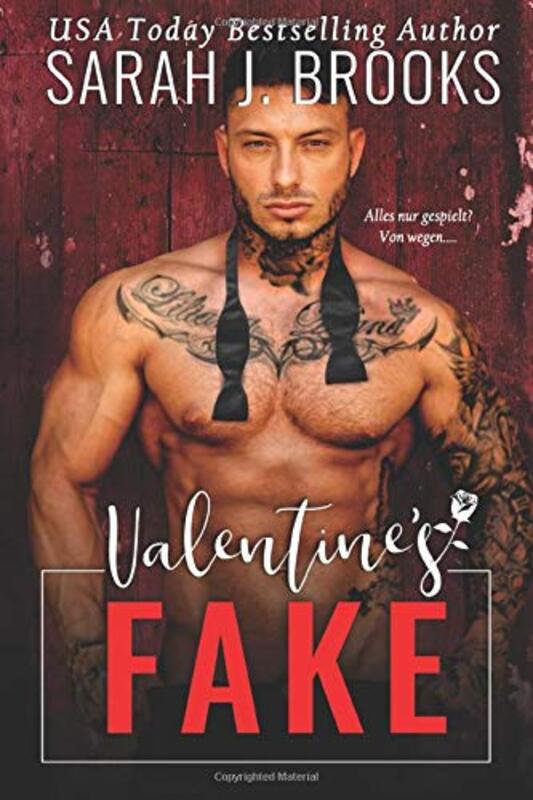 Book cover for "Valentine's Fake" by Sarah J Brooks