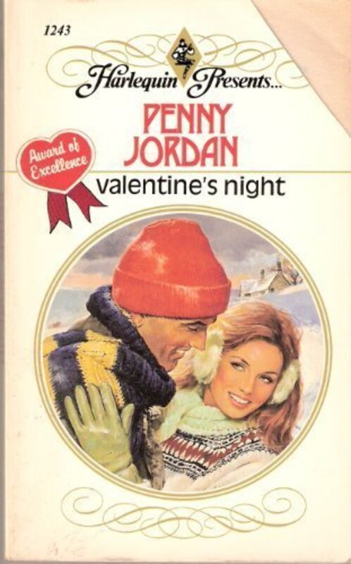 Book cover for "Valentine's Night" by Penny Jordan