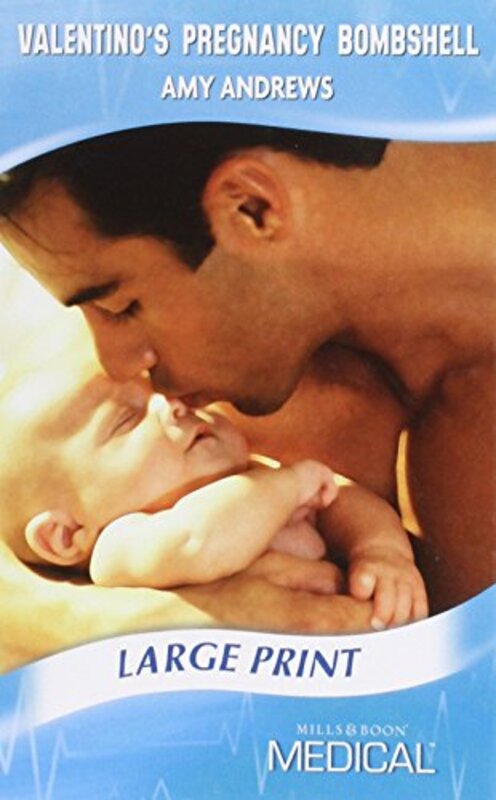 Book cover for "Valentino's Pregnancy Bombshell" by Amy Andrews